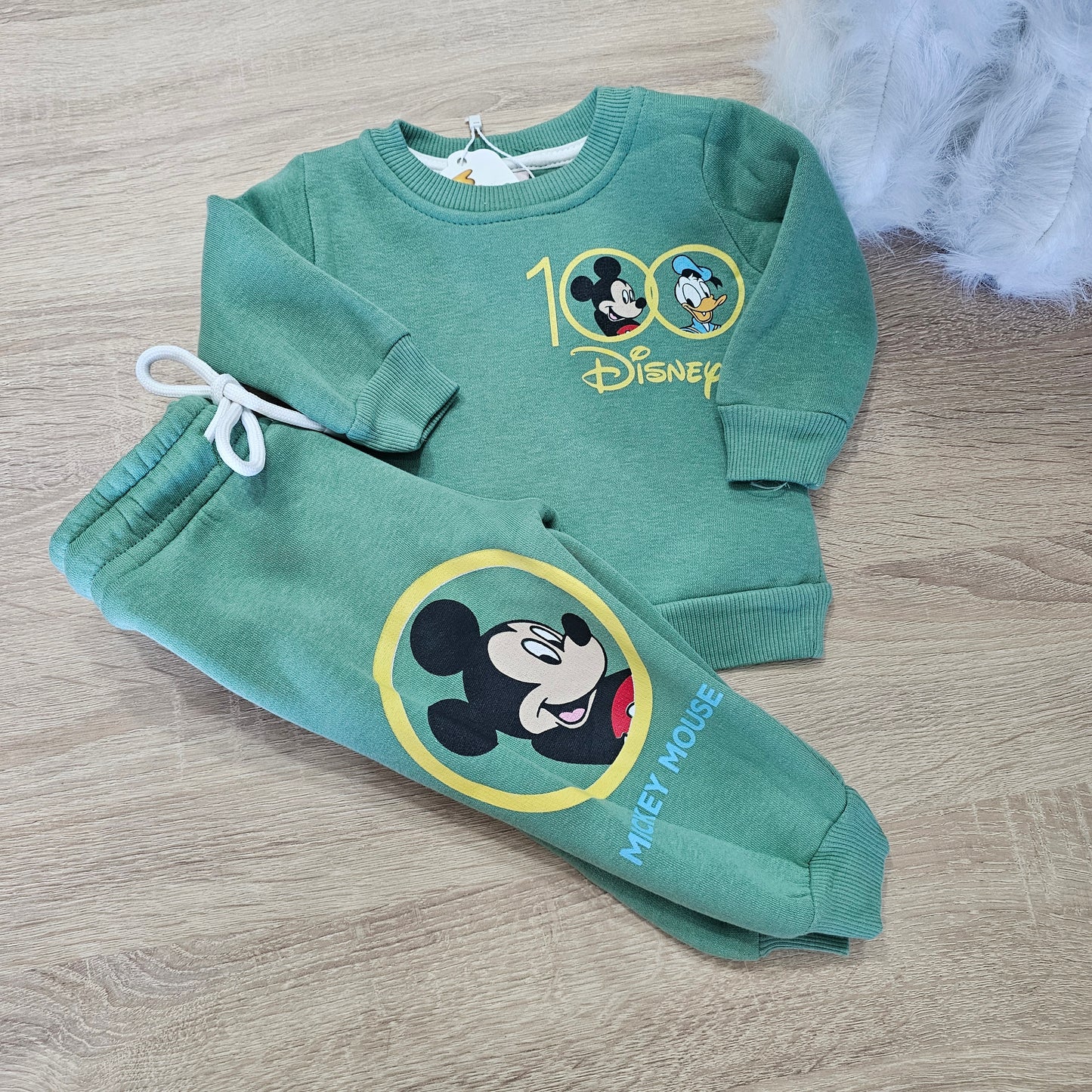 Disney green -Fleece Set