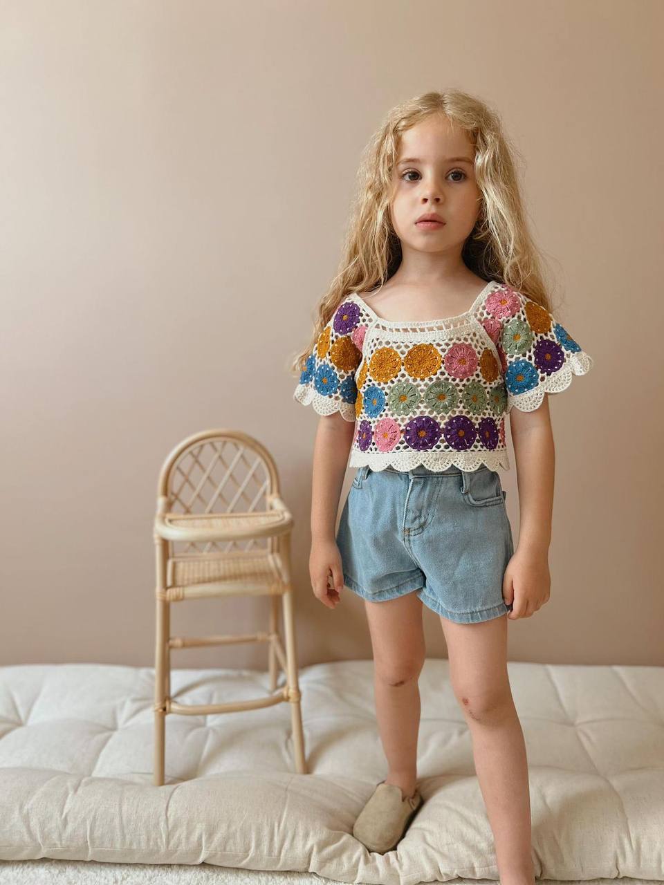 crochet set/ trendy