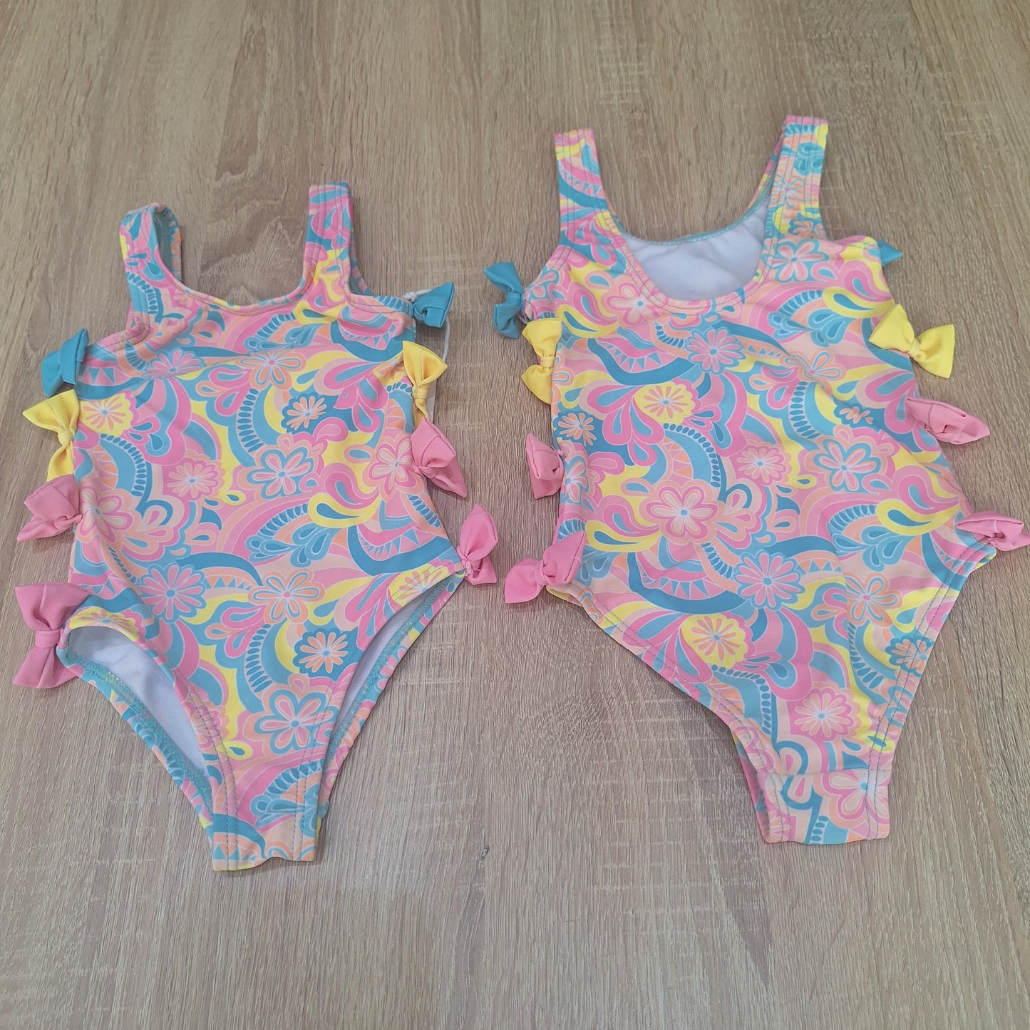 Yellow swim suit girls