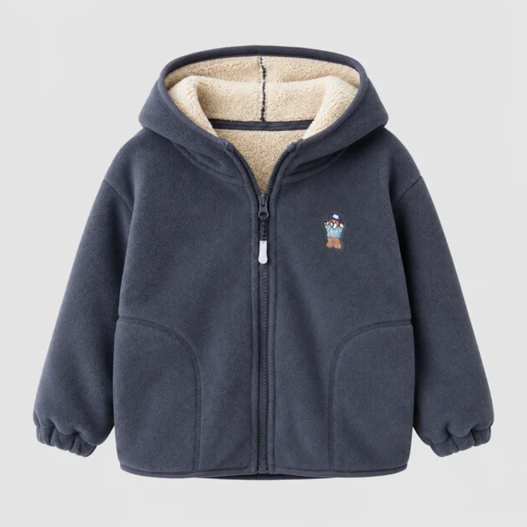 Jacket polaire - dark Grey (fleece inside)