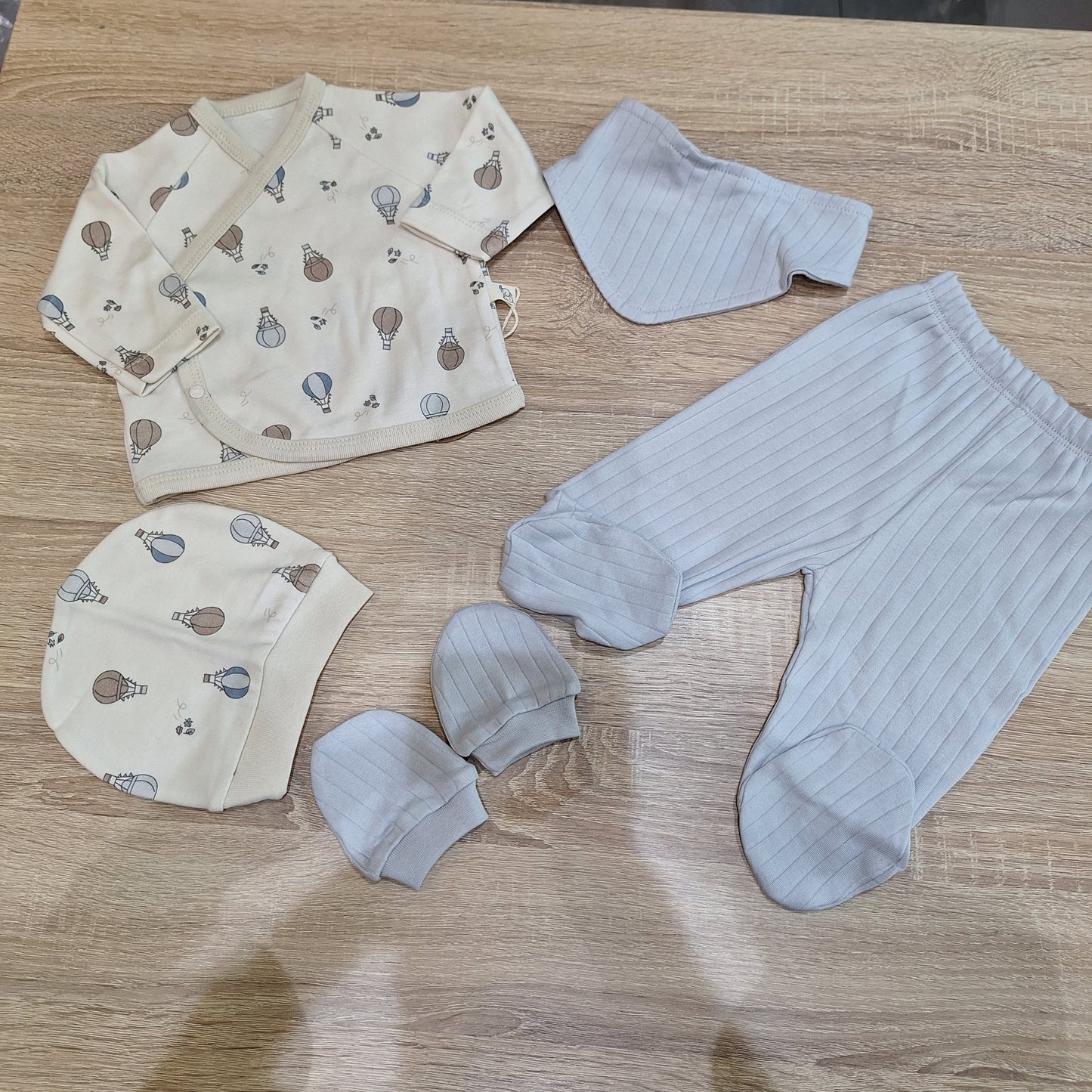 Air balloon Blue - 5 pieces hospital set