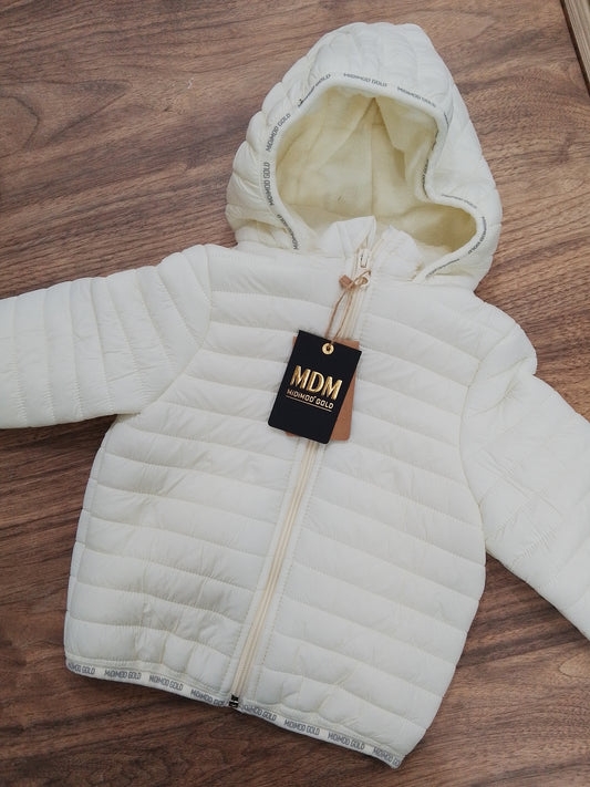 Anorak white -  fleece inside