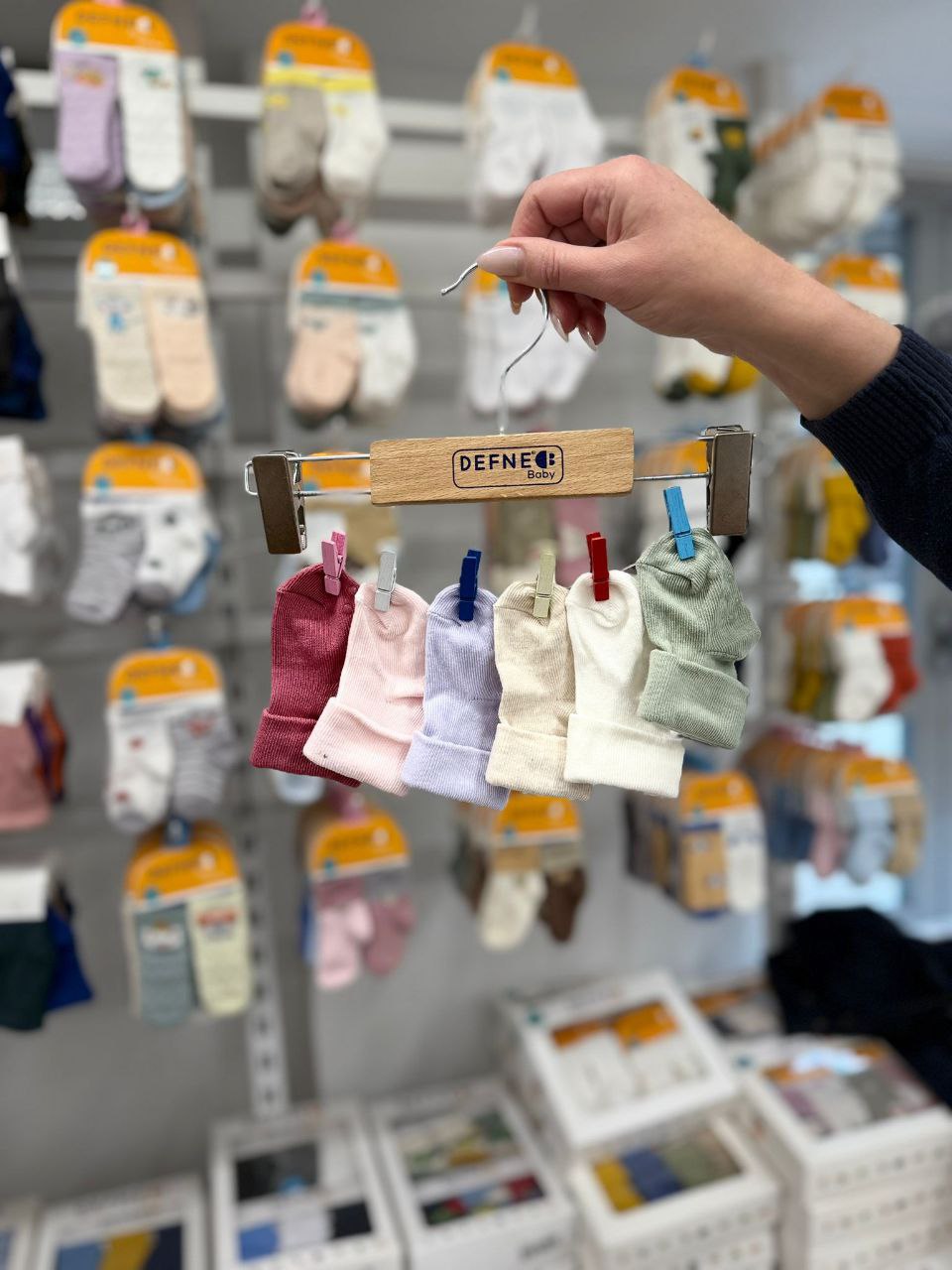 Socks colorful 0-6 months ( pack of 6 pairs )