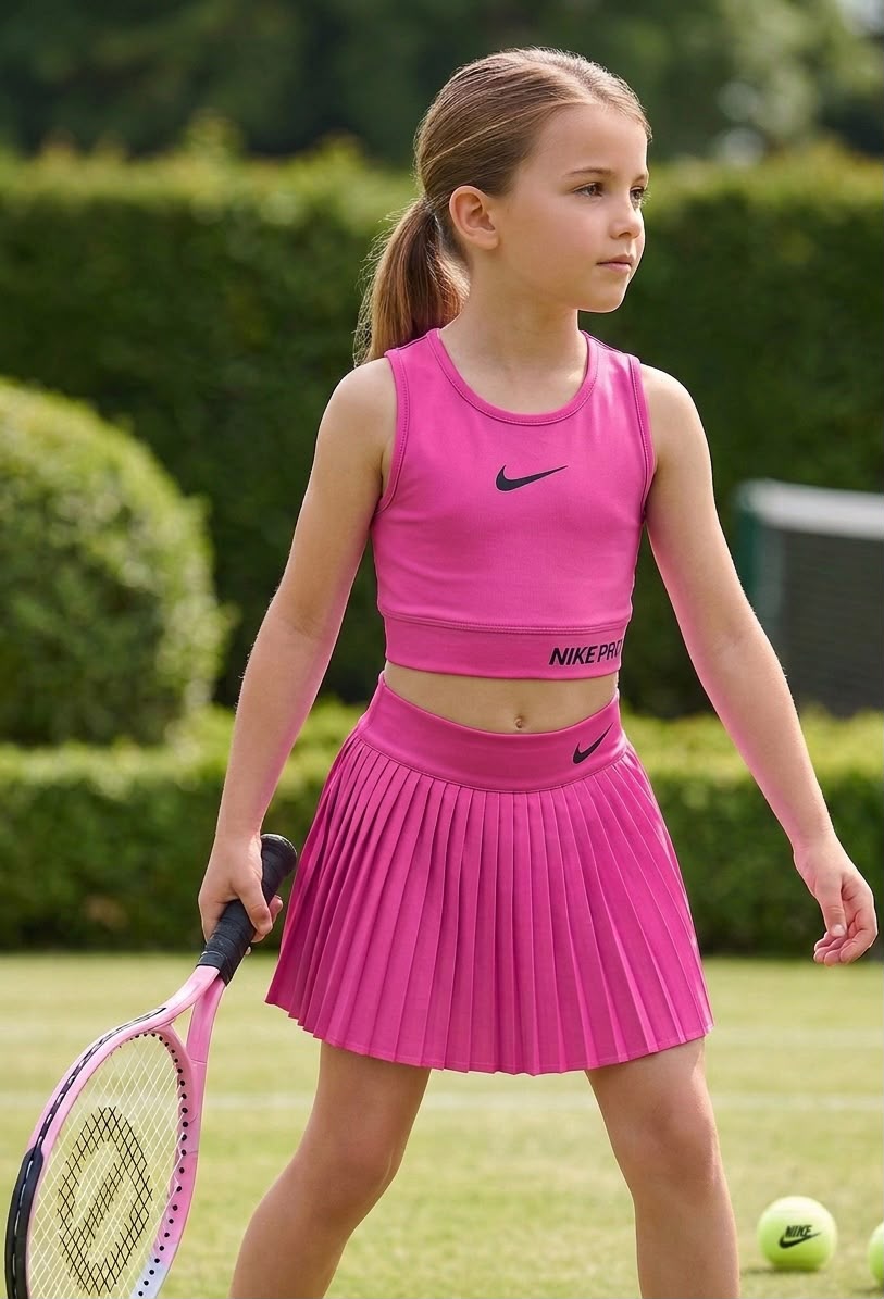 Tennis set fuchsia