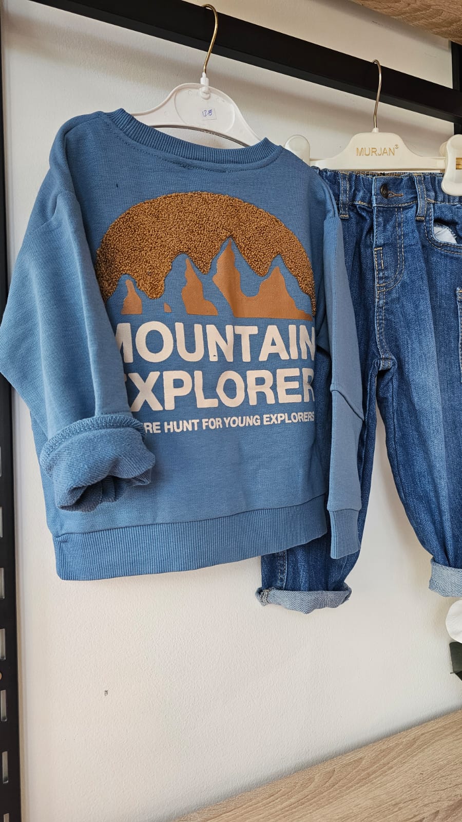 Mountain sweatshirt-cotton