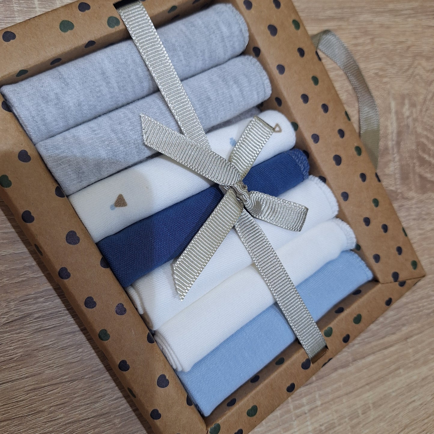 Caramell - mini towels (blue)