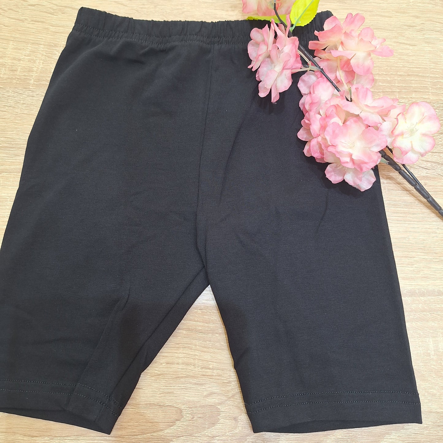 Cycliste balck cotton girl's
