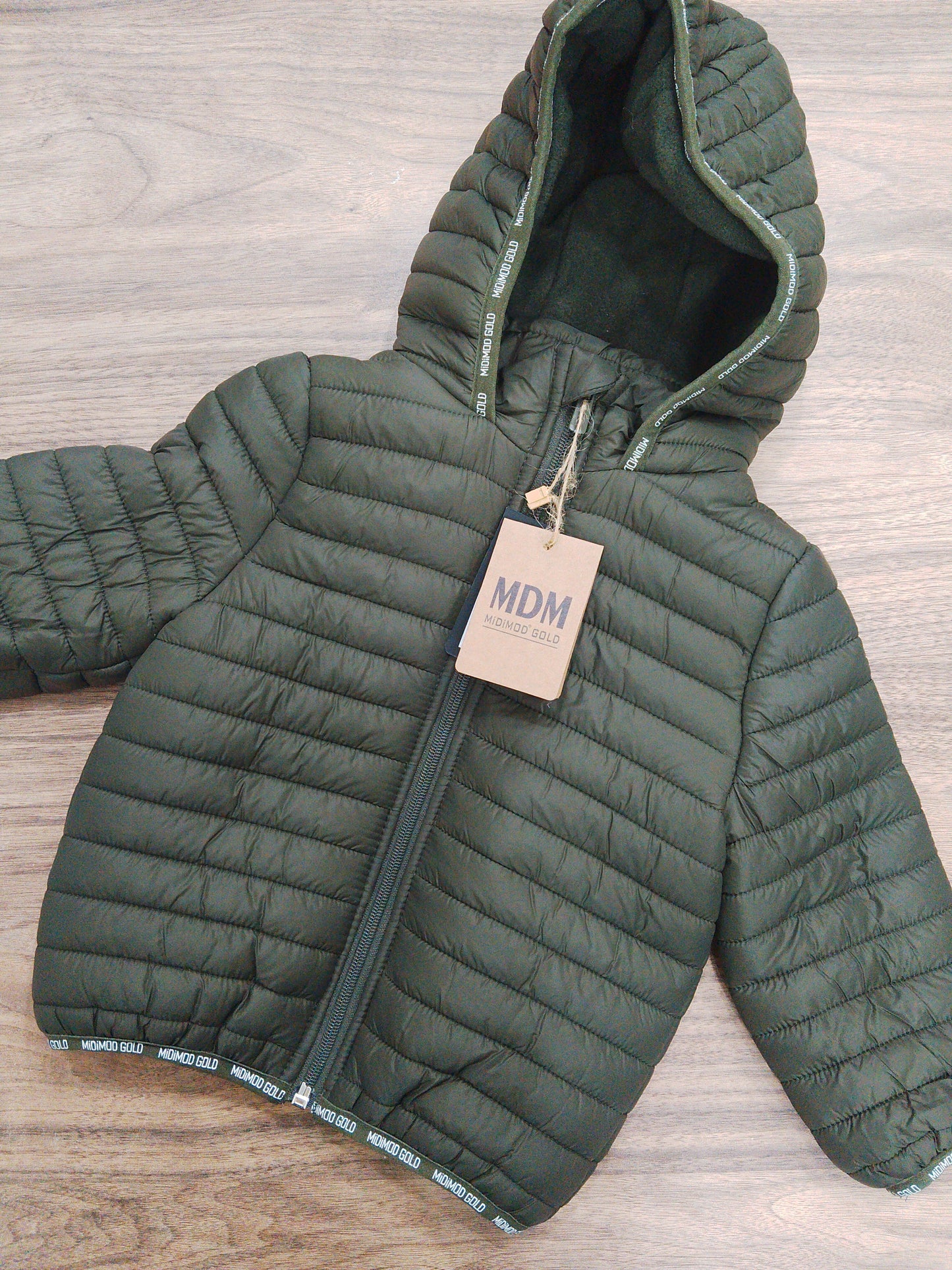 Anorak olive - fleece inside