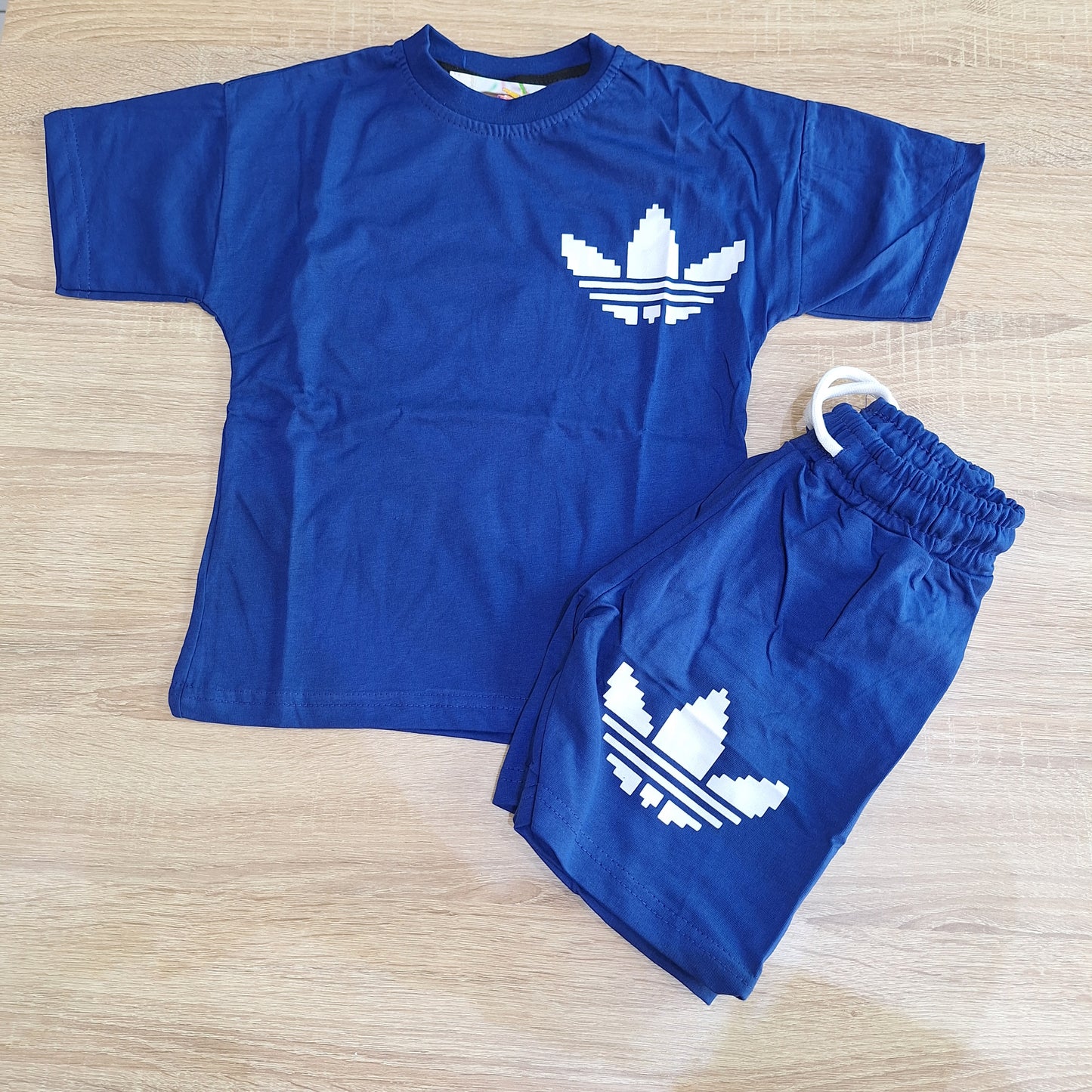 Minecraft Adidas blue set _ jeliboom