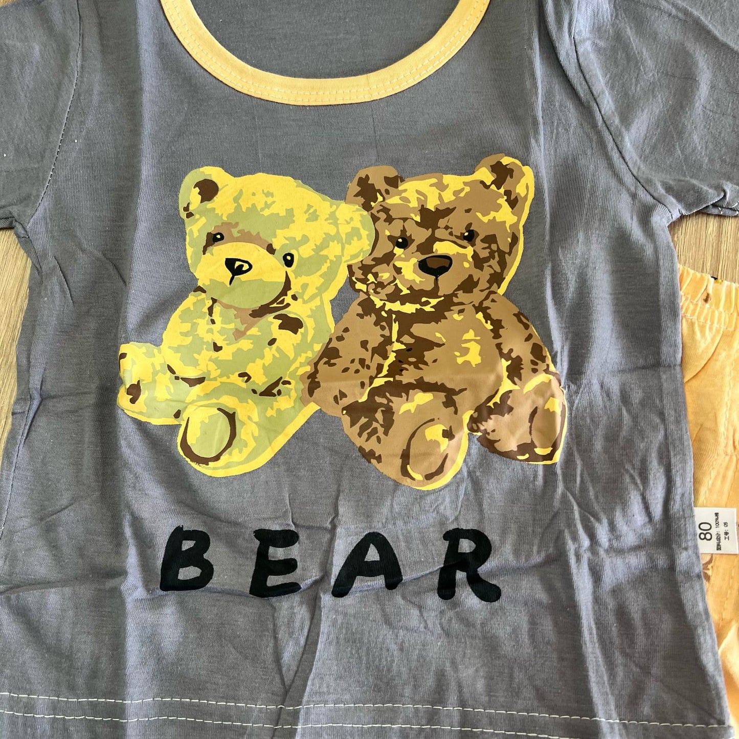 Teddy bear / pjs cotton