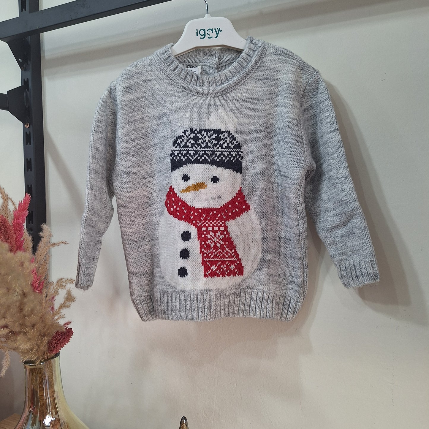 Snowman sweater ( 6-9 months)