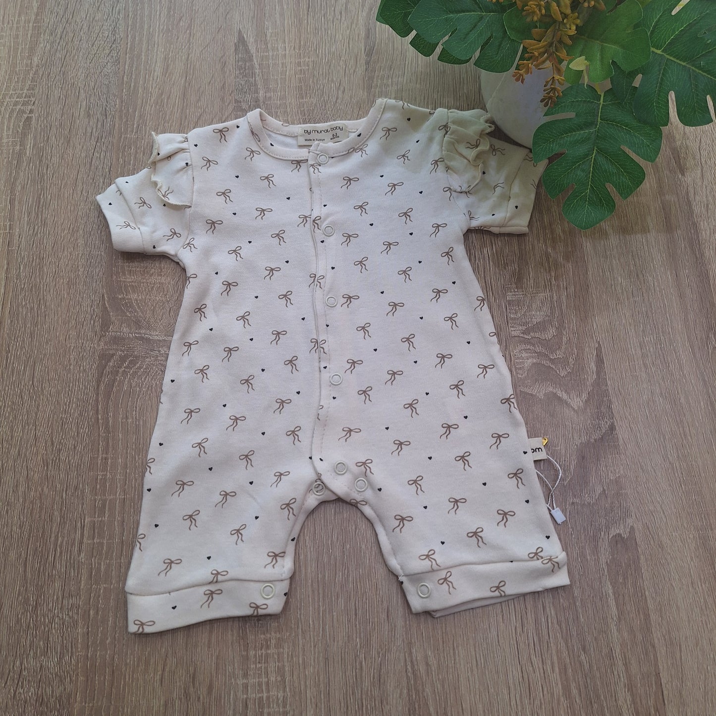Romper black hearts