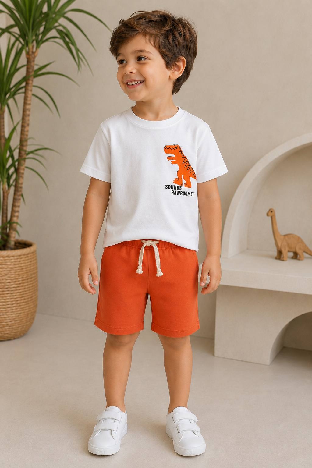 Dino Orange _Liliboom