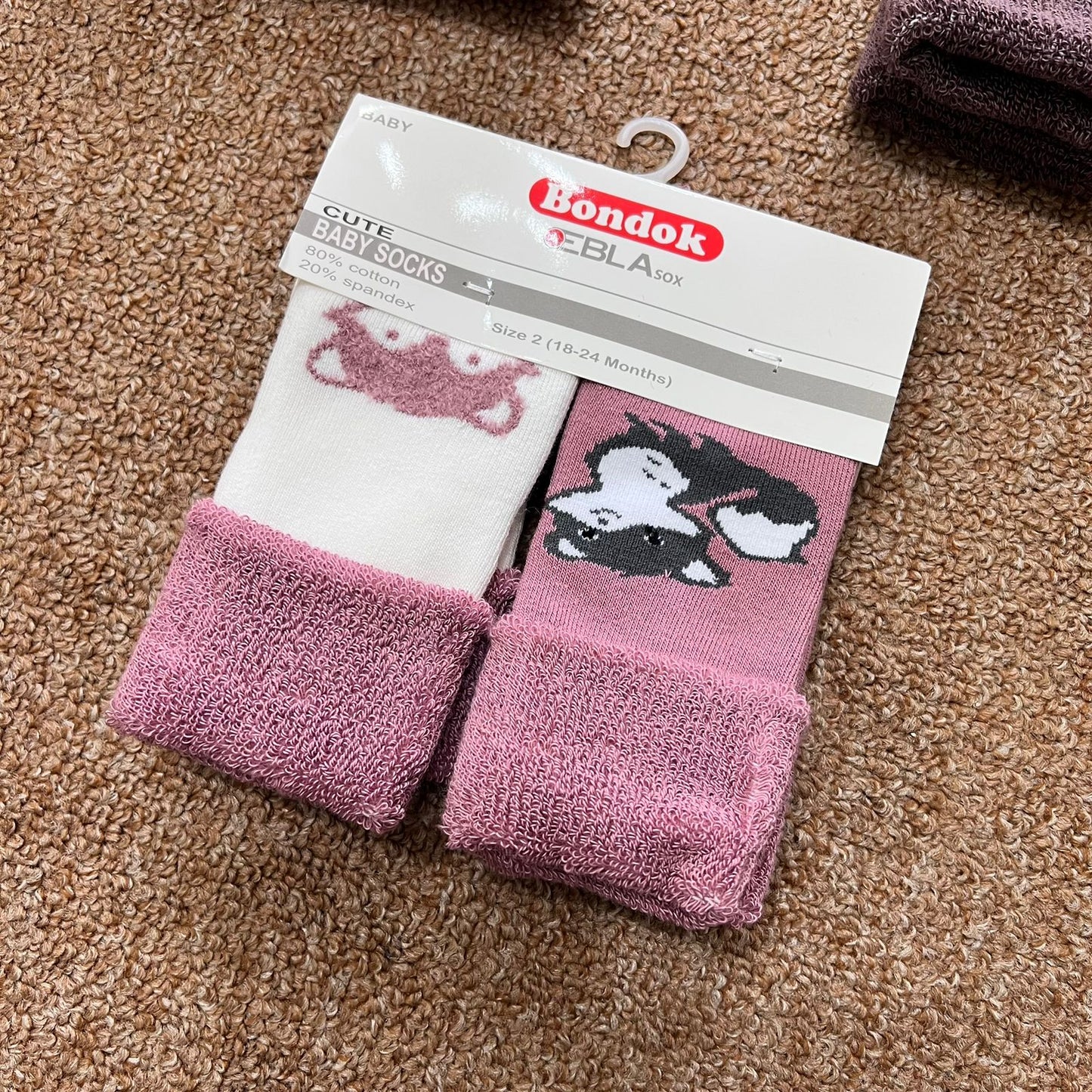 Ecureill socks / 2 in 1 pack