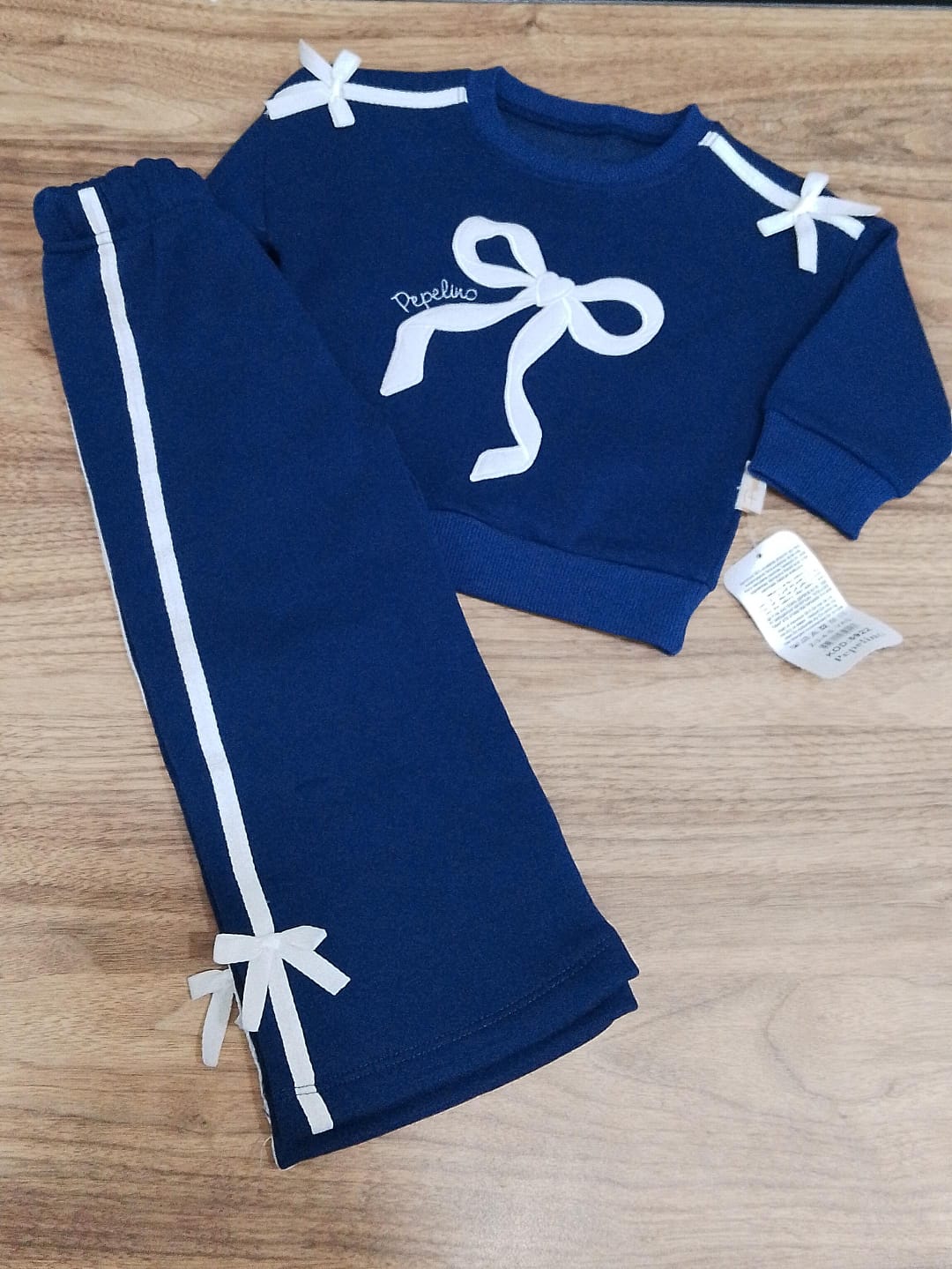 Pow navy flecce set