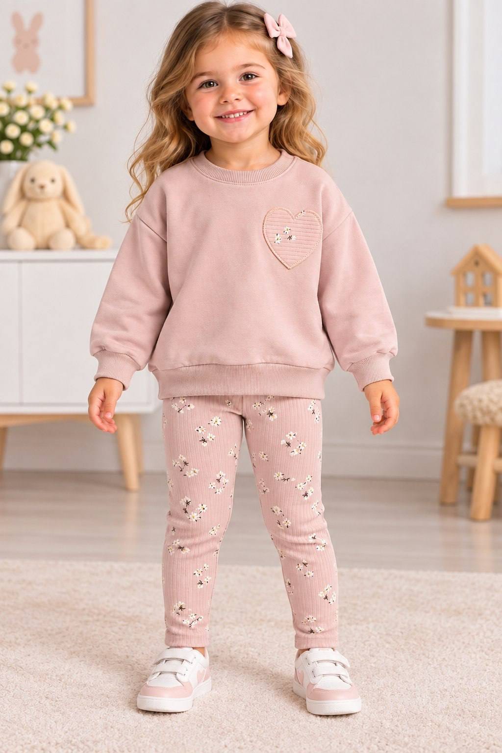 Pink heart_Cotton set