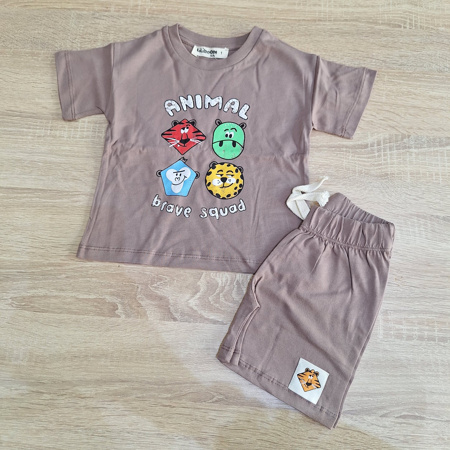 Brown animal set _ liliboom