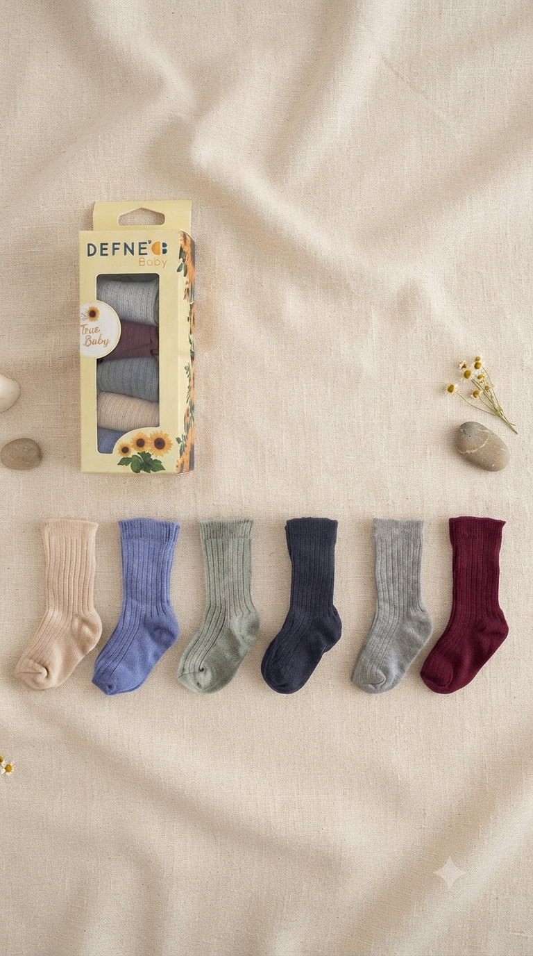 Sunflower socks_pack of 6