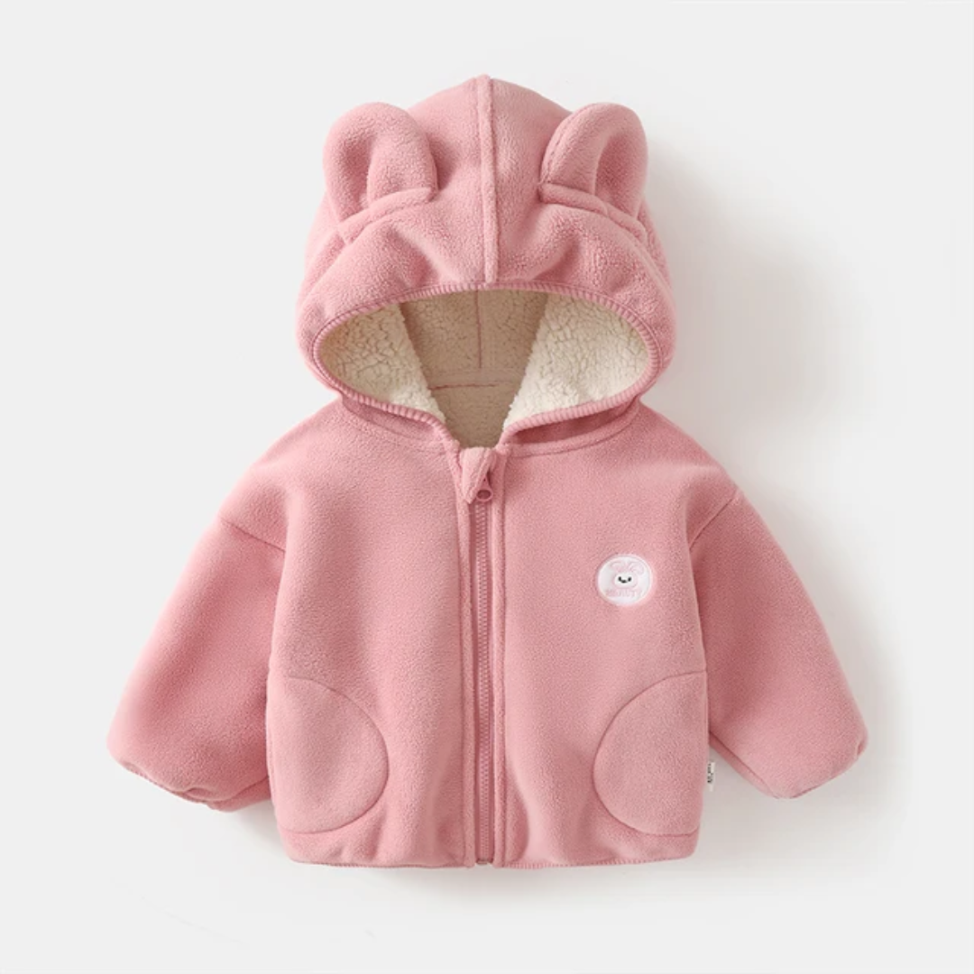 Jacket polaire - pink (fleece inside)