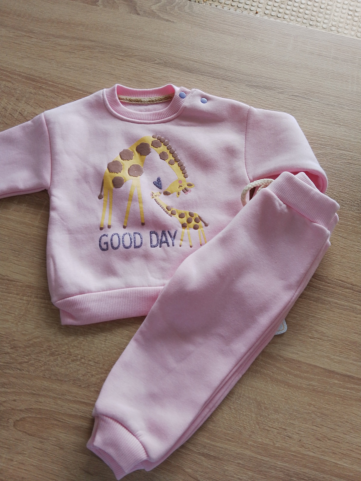 Good day pink- FLEECE SET