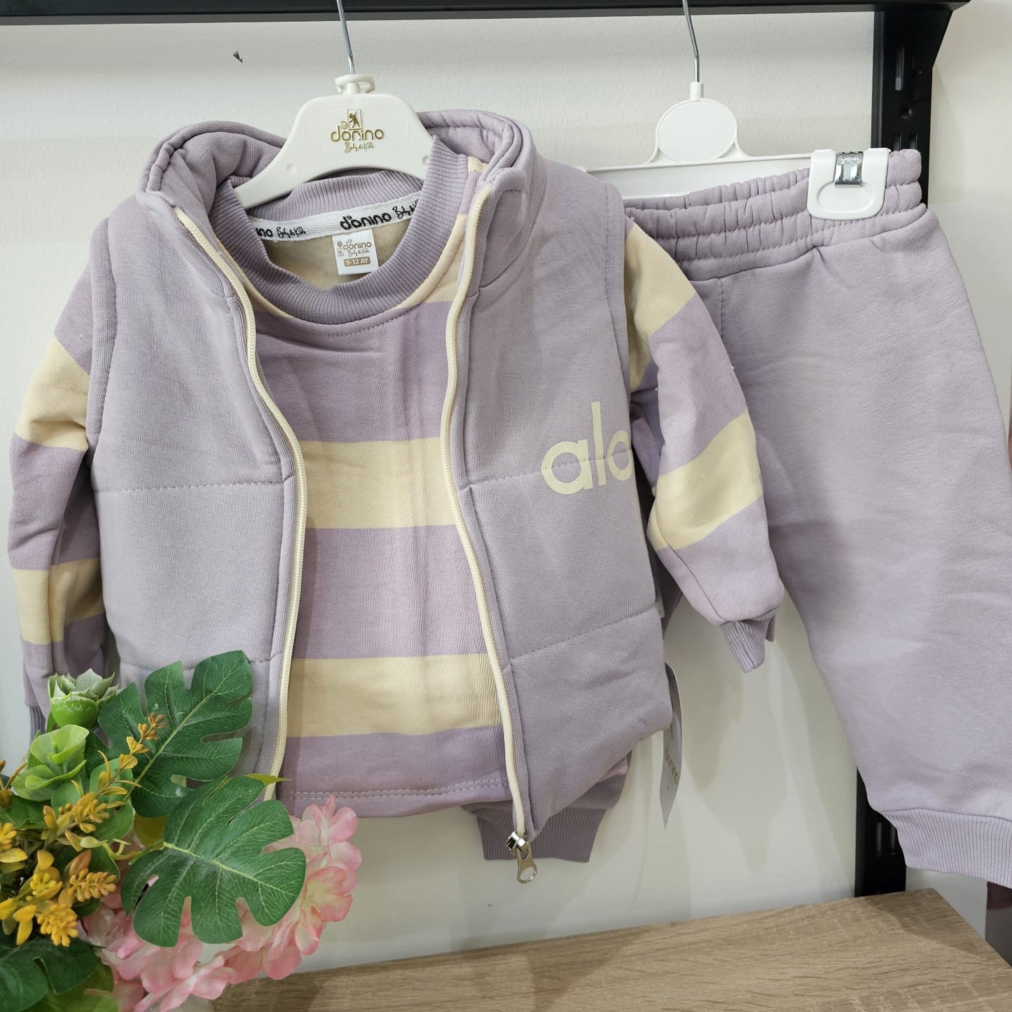 Alo set - fleece inside 3 pieces