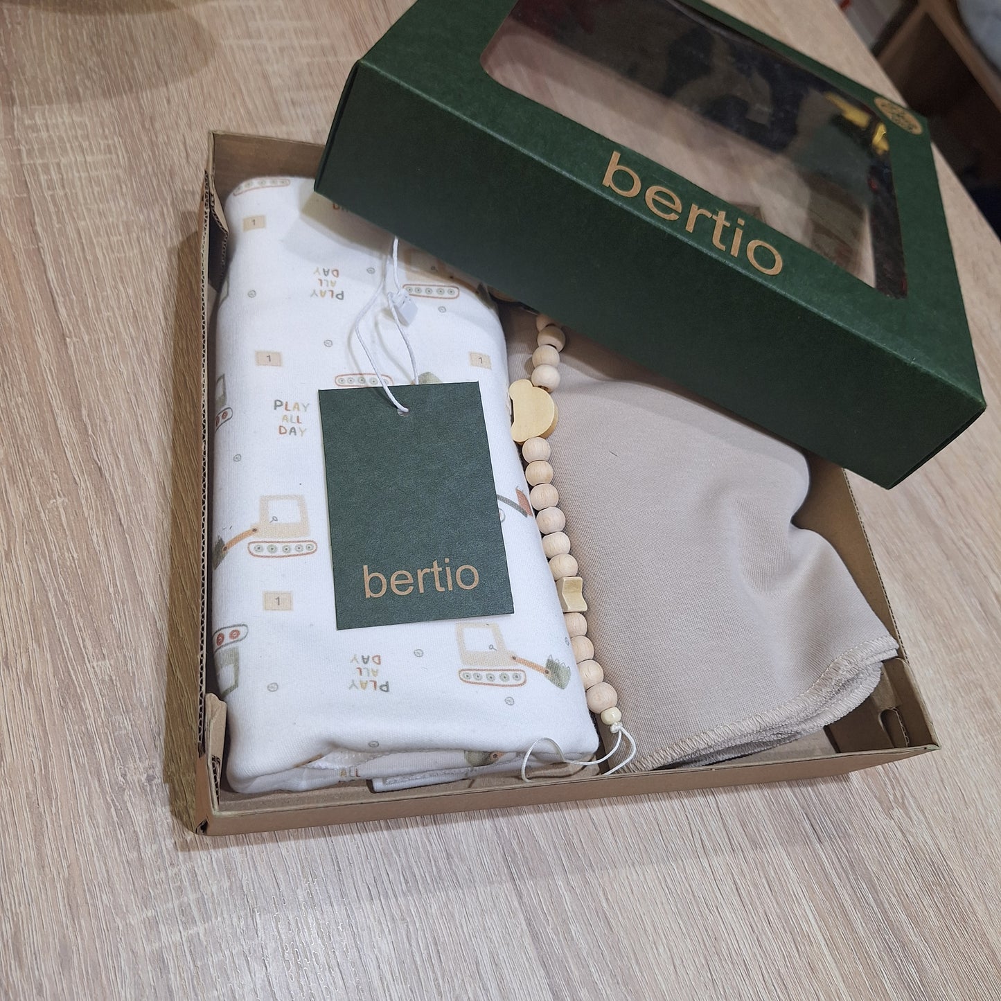 TRACTOR - Pack of 2 cotton blanckets