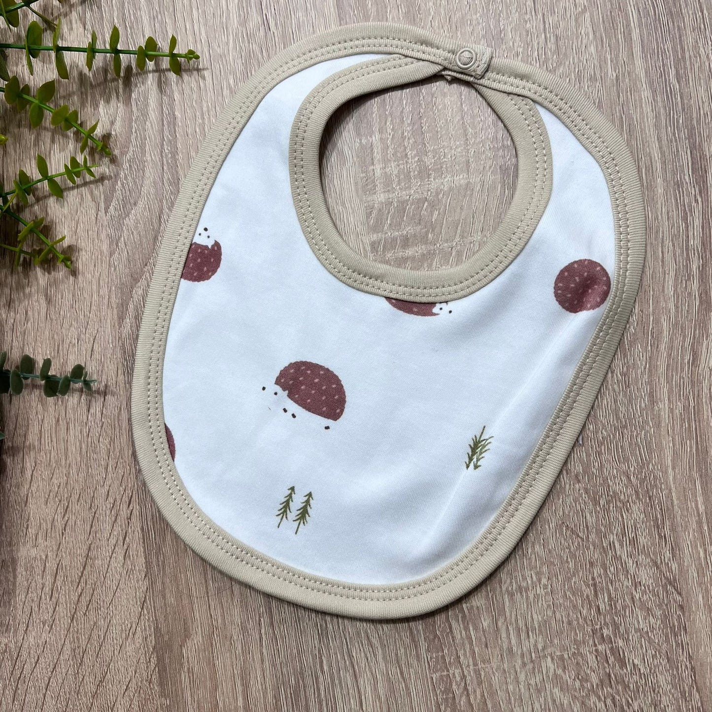 Bibs - herisson+ flowers
