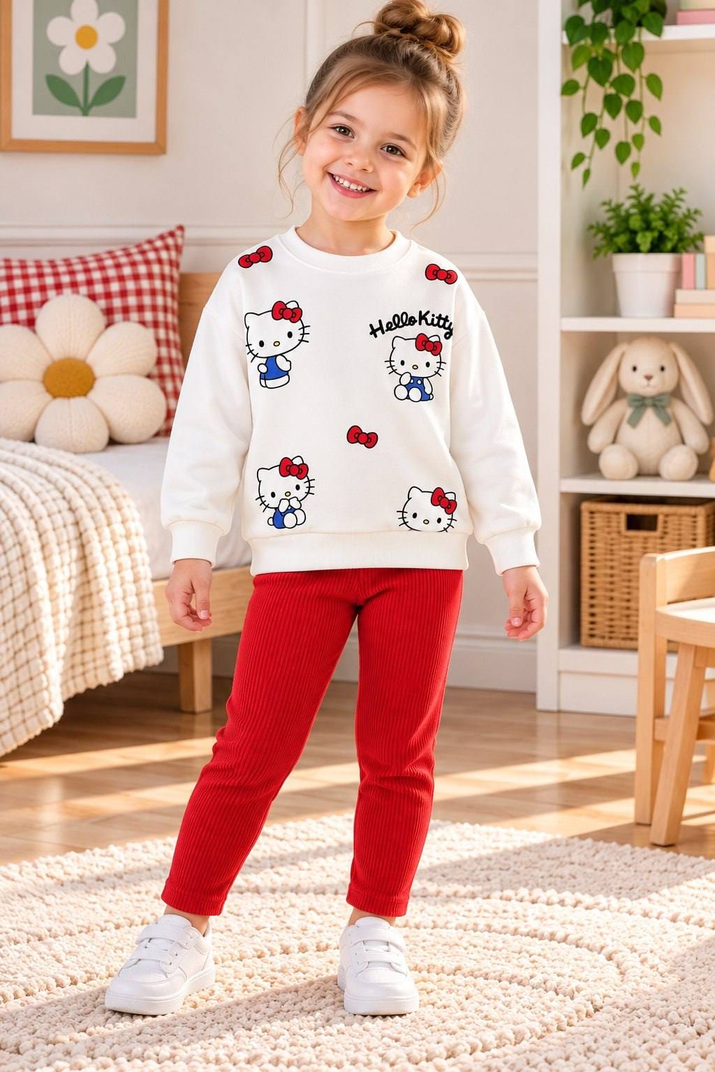 Hello kitty red _cotton