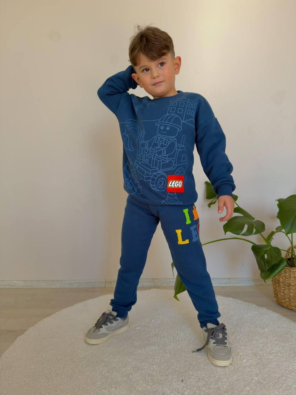 Lego navy fleece set jeliboom