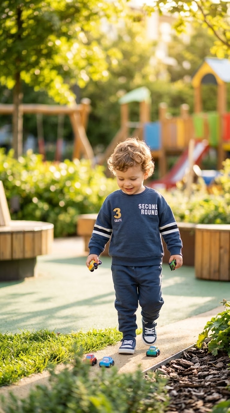 Skate navy - Fleece set