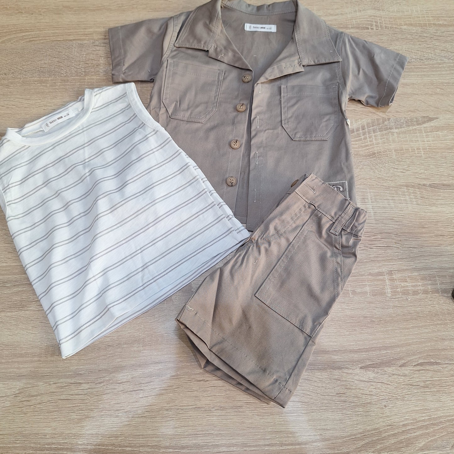 Kids dark brown set_bebico