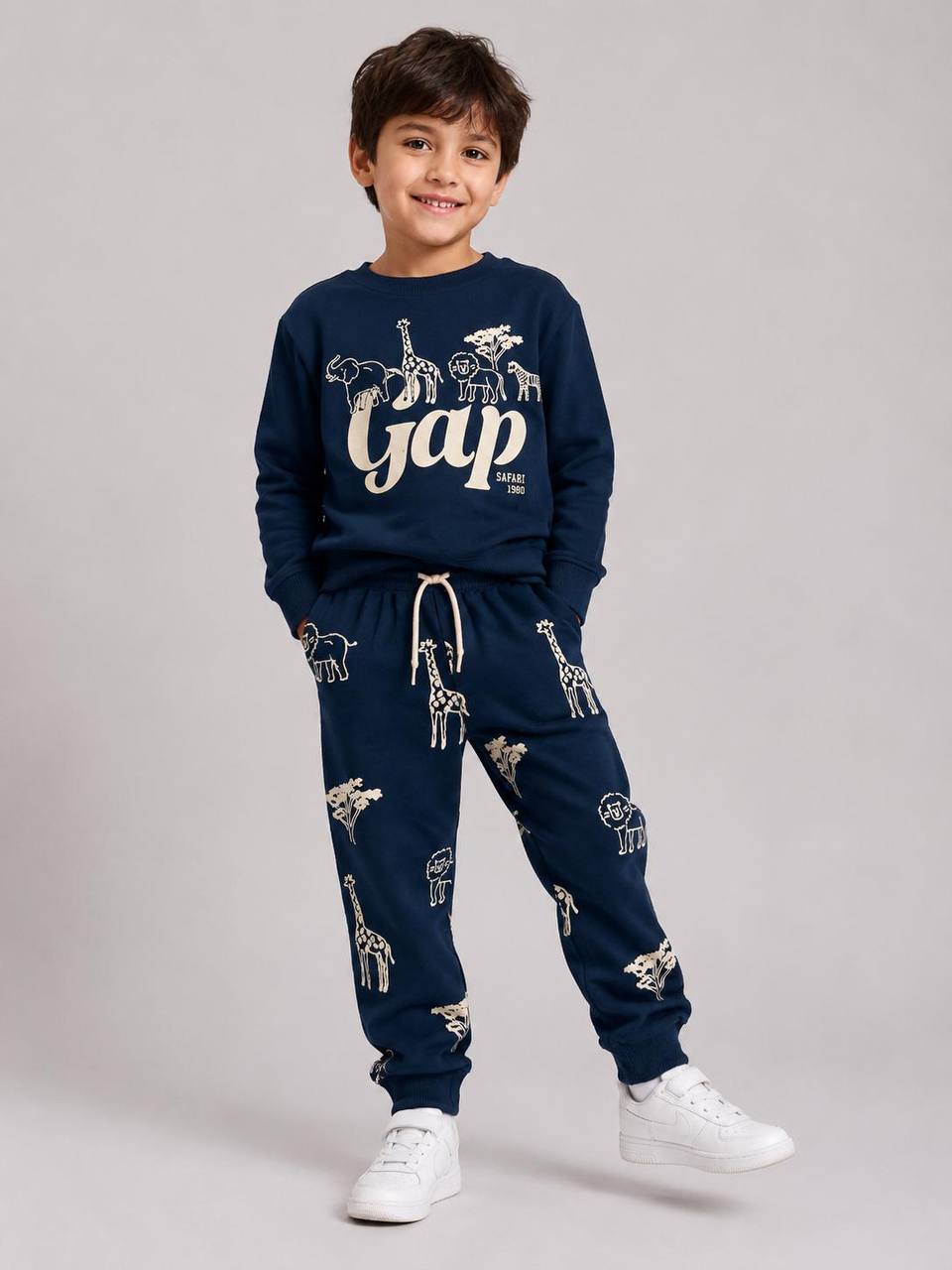 Ga Navy- Cotton Set