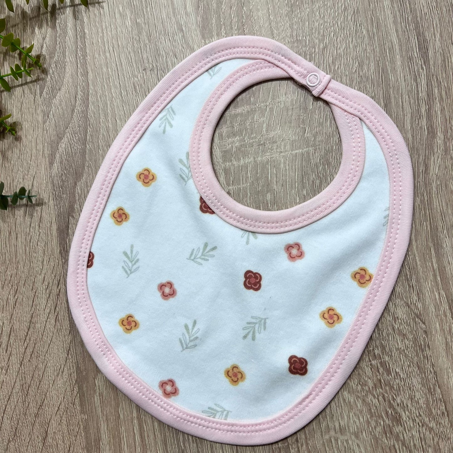 Bibs - herisson+ flowers
