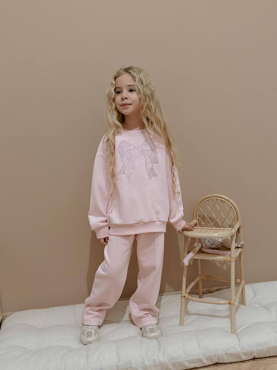 Flower pink - fleece set