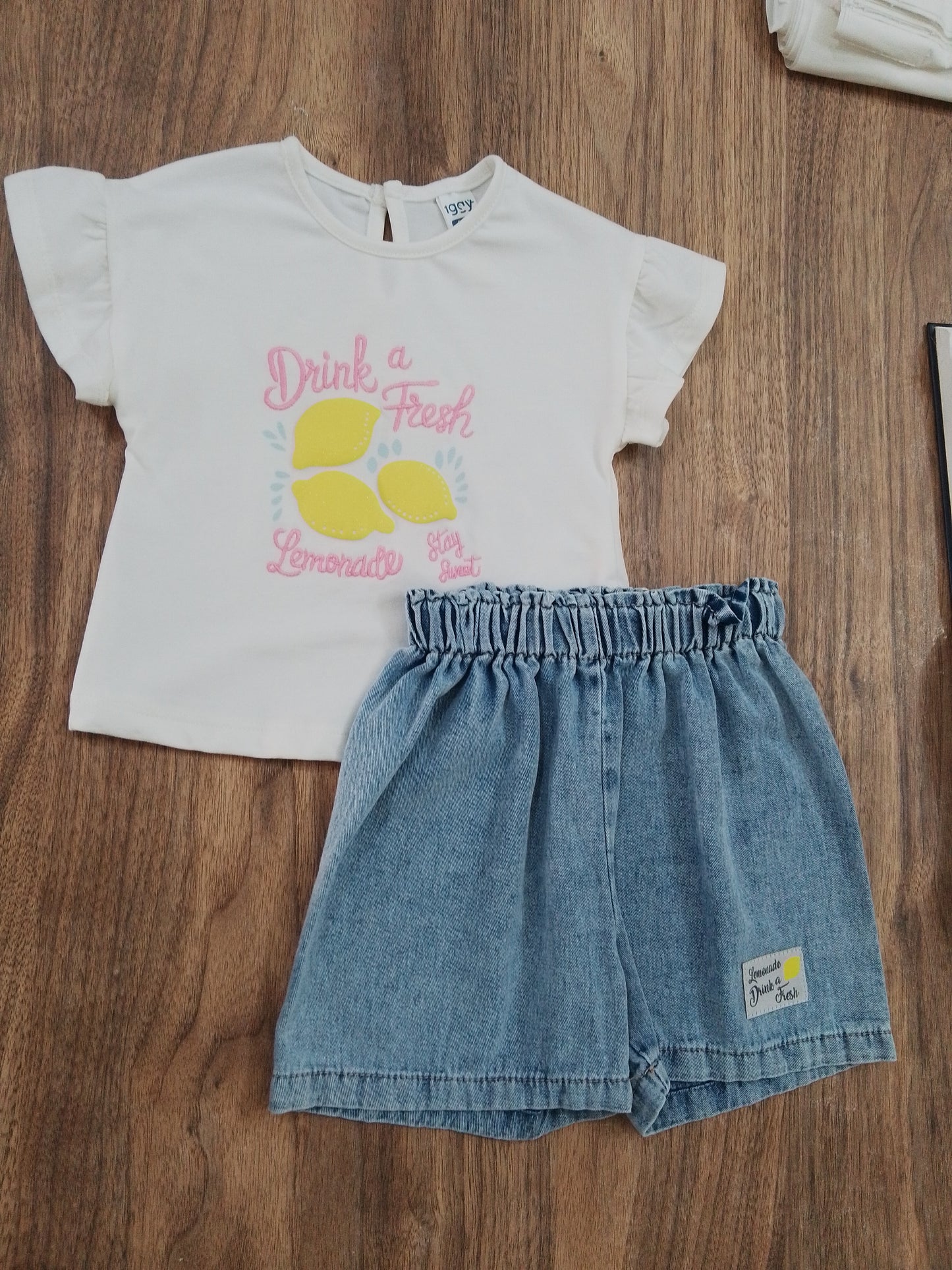 Lemon white Set - Iggy