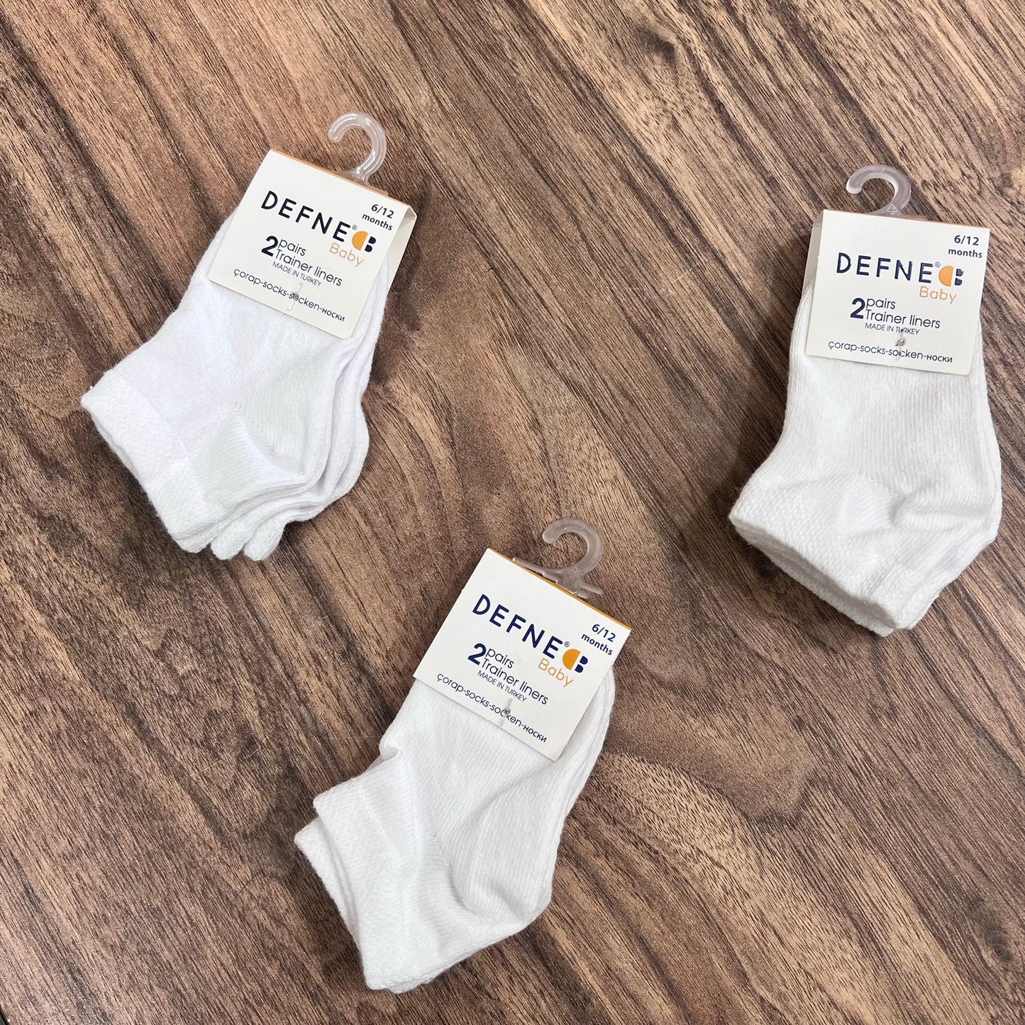 White socks / 2 pairs
