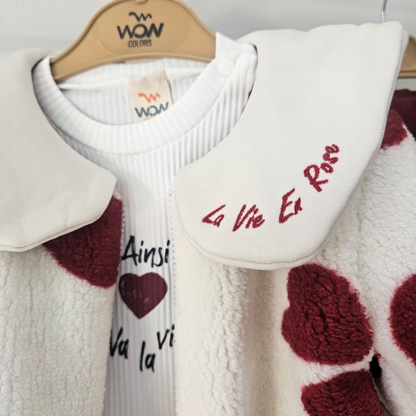 La vie en rose - fleece set