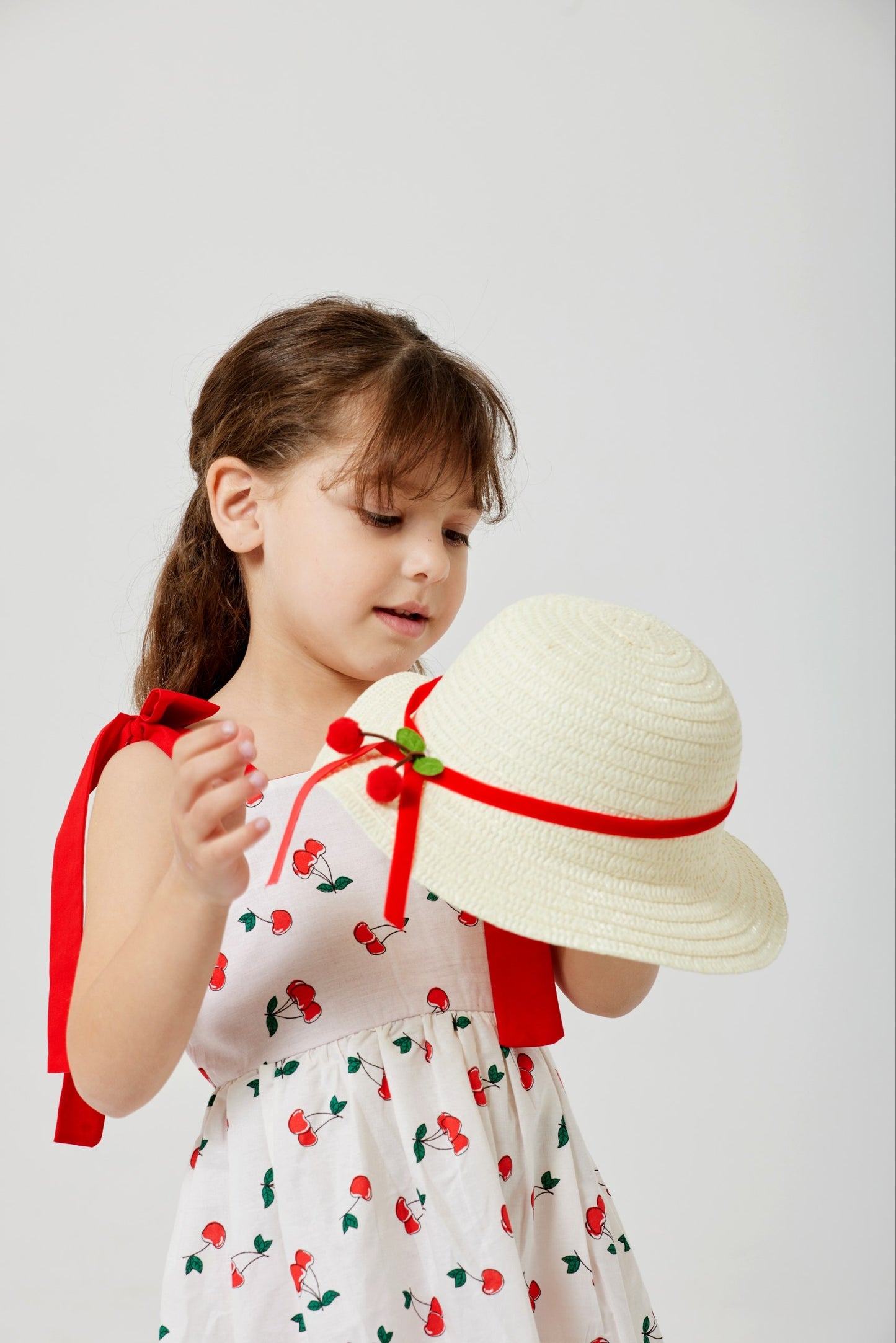 Cerises Dress & hat