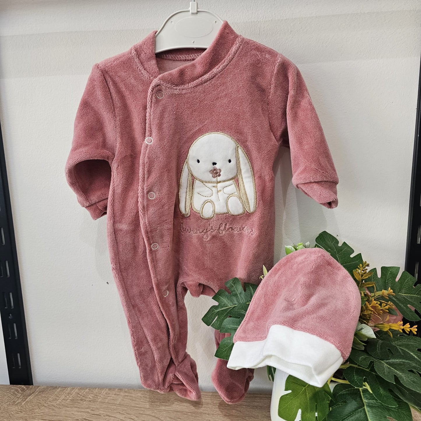 Brings flowers - velvet overall