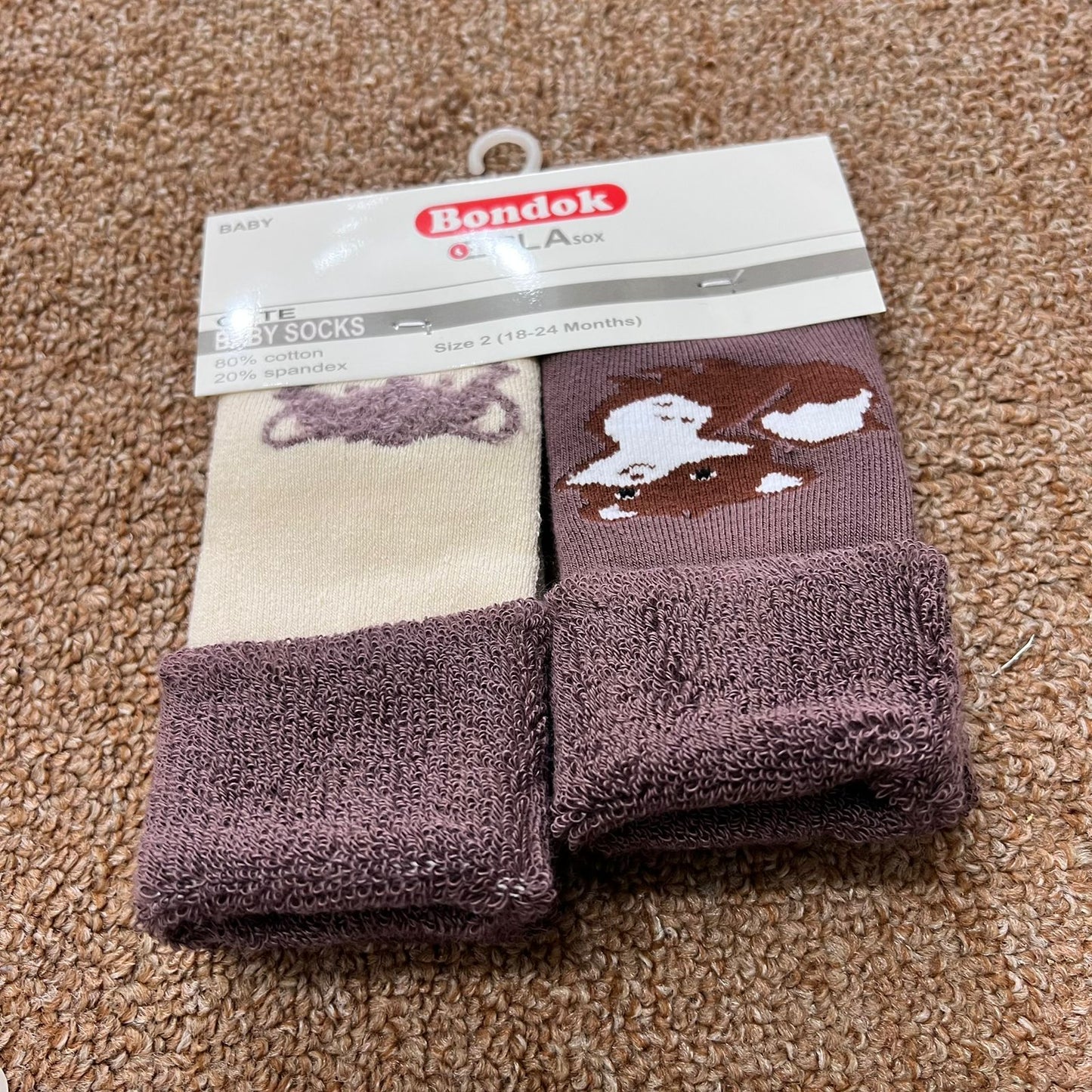 Ecureill socks / 2 in 1 pack