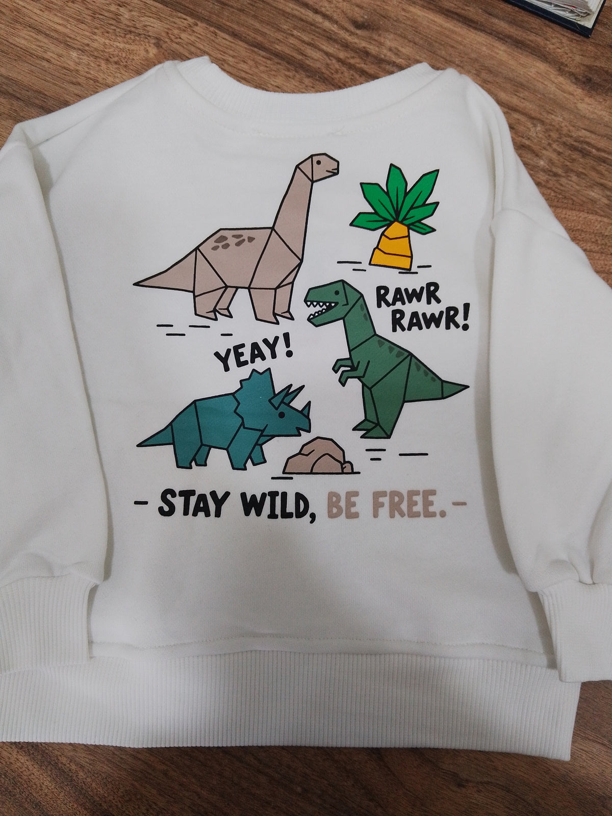 Dinosaur Aqua_Cotton