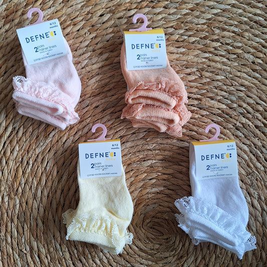 socks dentelle - 2 pairs