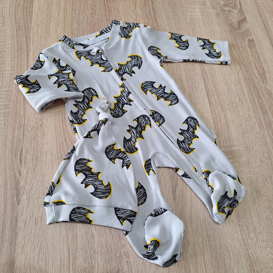 grey batman - cotton overall