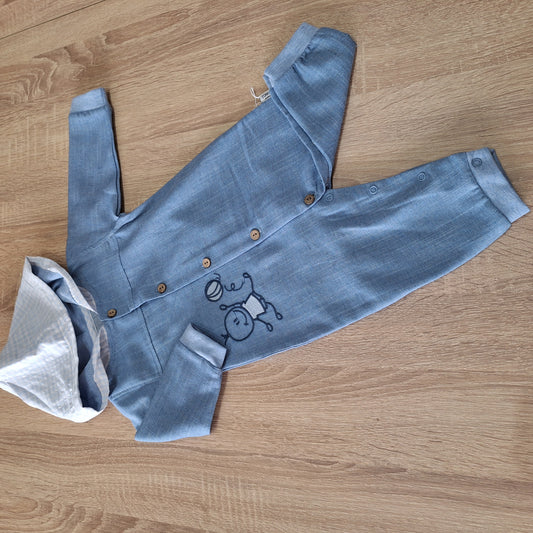 TONGS overall - cotton denim overall