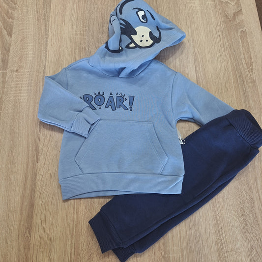 Iggy roar blue fleece