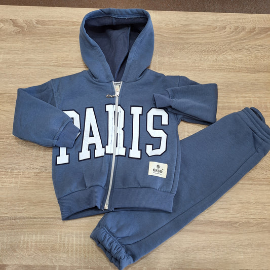 Paris blue - fleece