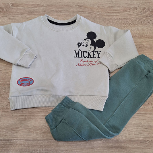 Mickey green  - fleece