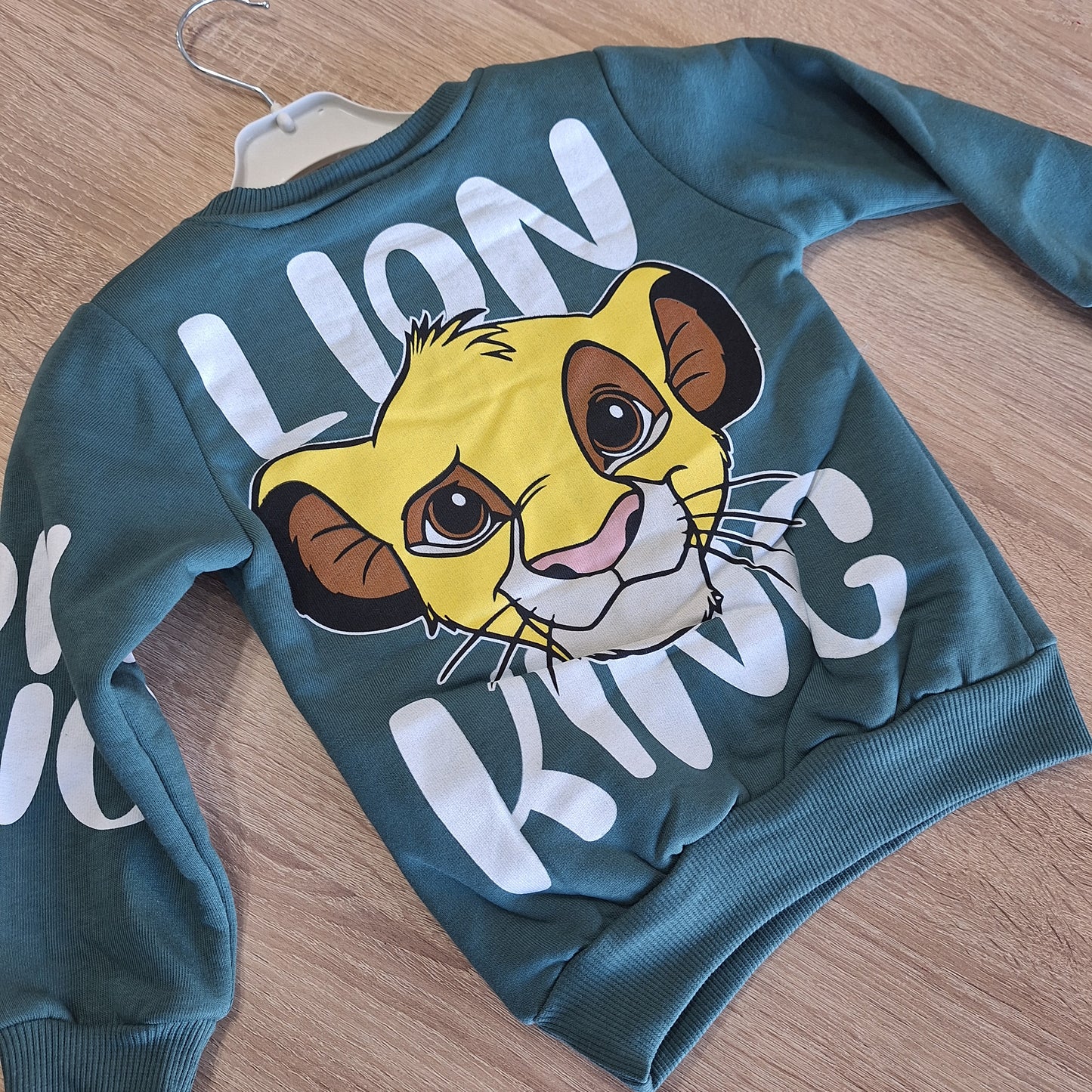 Lion kig green - fleece