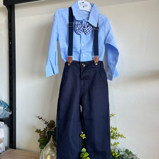 Pant + Chemise Blue