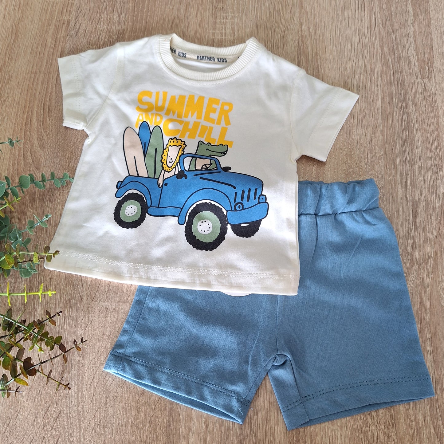 chill blue set / 9 months